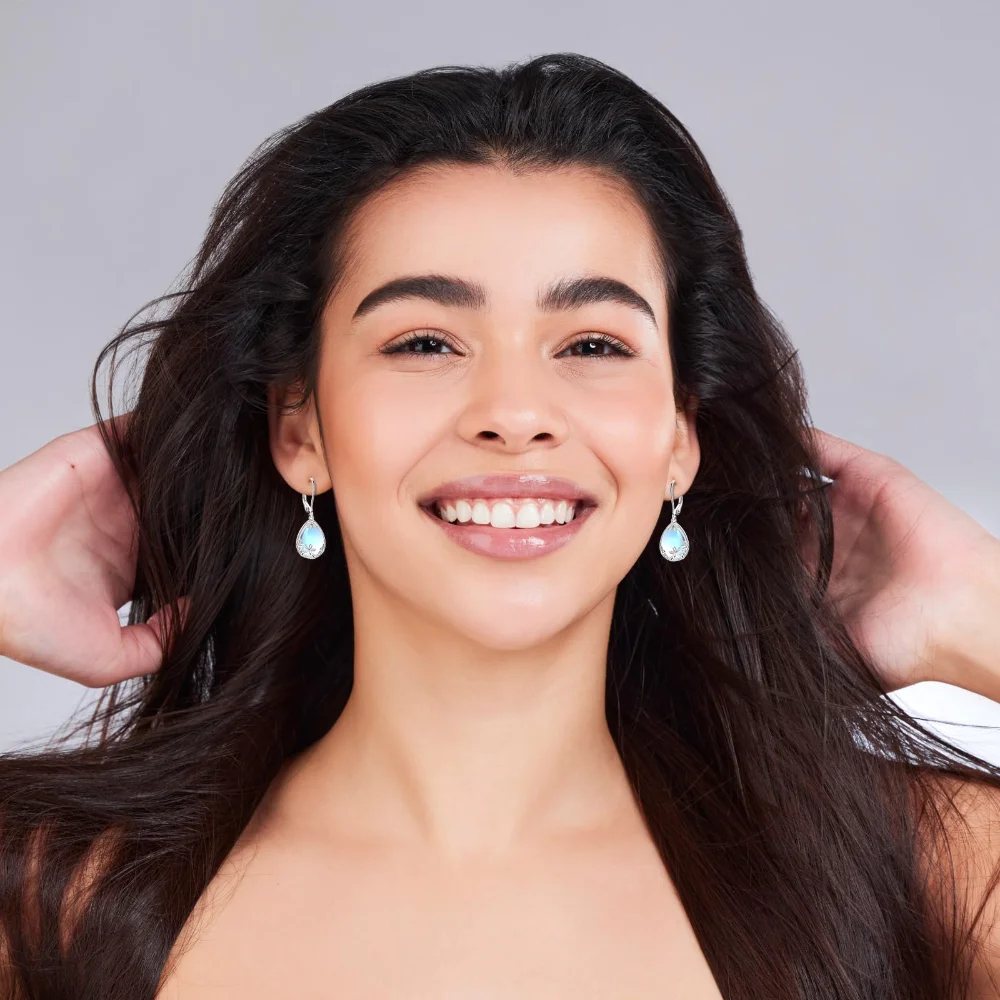 EVERU Moonstone Drop Earrings