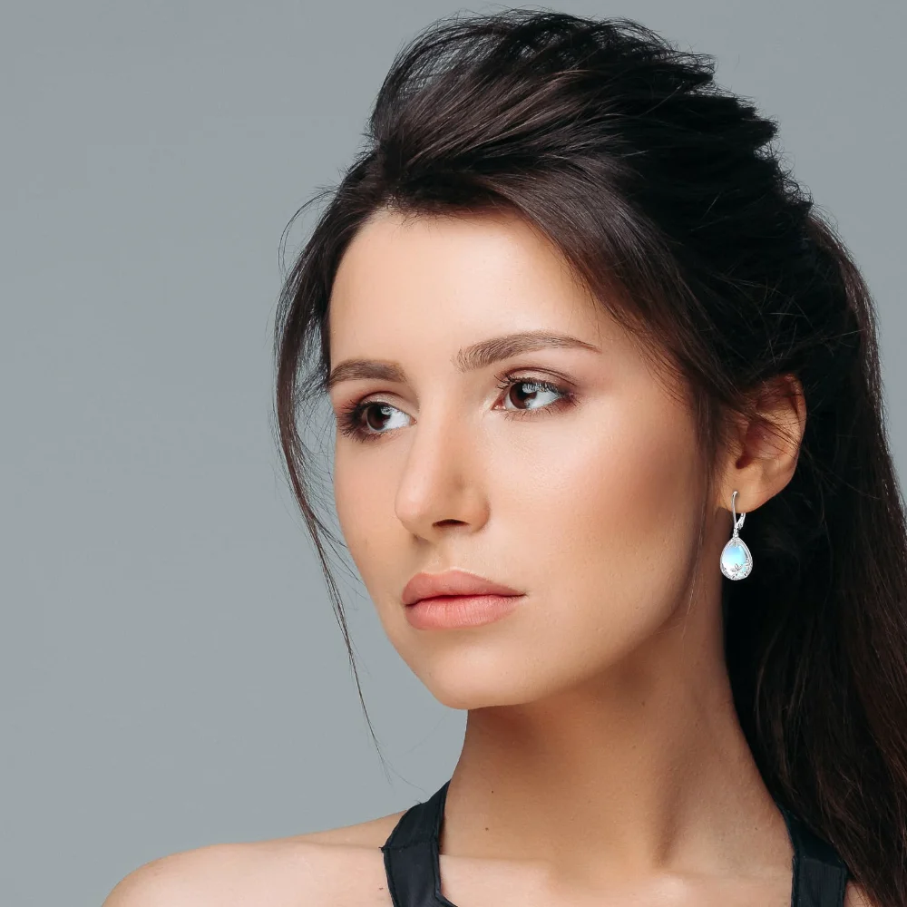 EVERU Moonstone Drop Earrings
